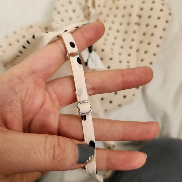 NWT Pink Polka Dot Camisole Blouse by Banana Republic - Picture 3 of 5